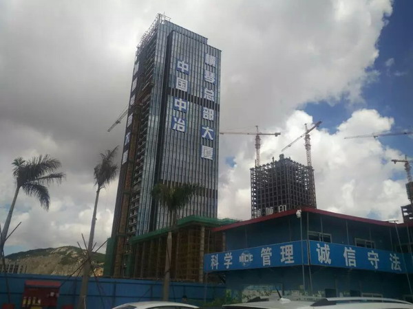 中*中冶橫琴總部大廈項目，淞江內(nèi)外壓平衡波紋補償器，上海內(nèi)外壓平衡波紋補償器
