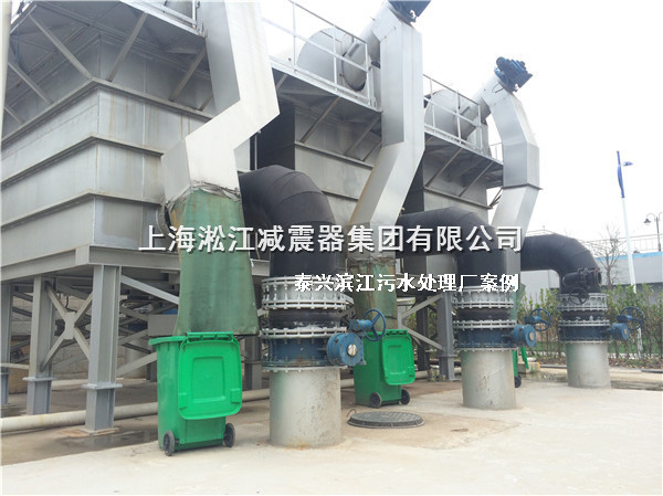 泰興橡膠接頭，污水處理廠橡膠接頭，泰興污水處理廠橡膠接頭