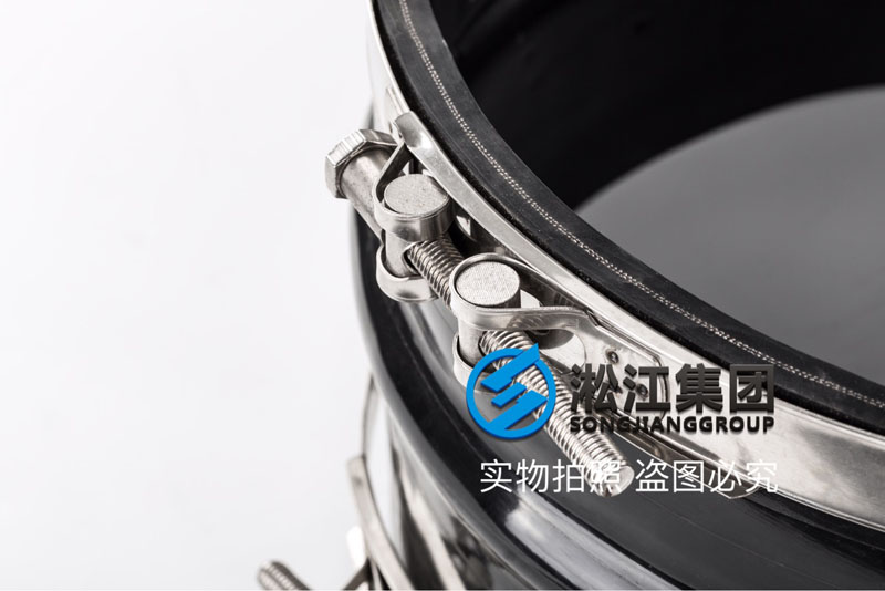 電廠(chǎng)風(fēng)機(jī)配套卡箍式橡膠膨脹節(jié)“高溫*”